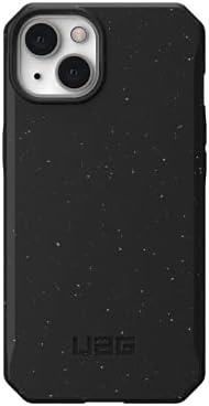 מארז אייפון 13 [מסך 6.1 אינץ'] אאוטבק-ביו, שחור ואייפון 13 [מסך 6.1 אינץ'] מגן זכוכית מחוזק
